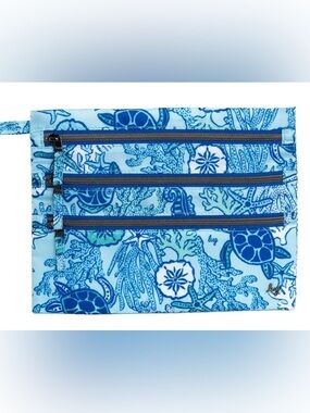 LUG KICKLINE TRIPLE ZIP STORAGE POUCH